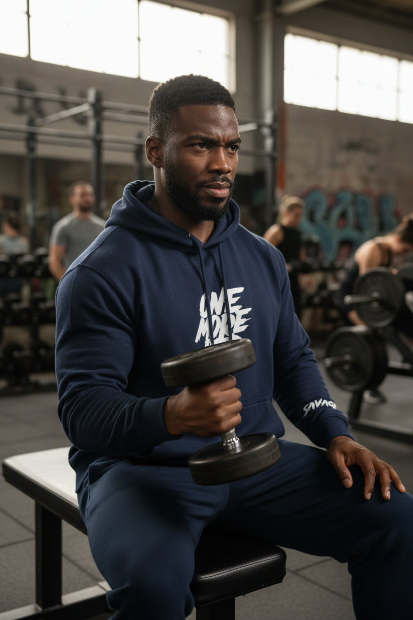 Hoodie GYM 100% coton