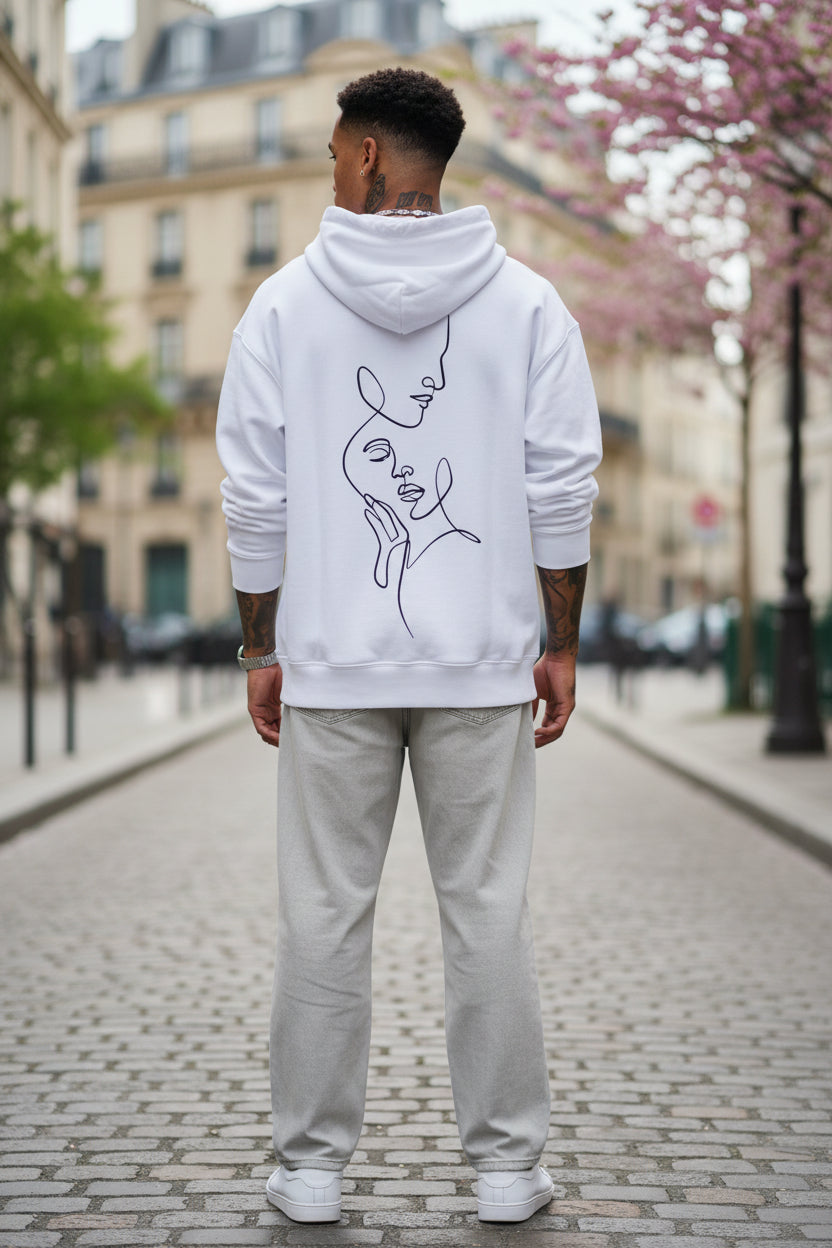Hoodie AMORE 100% coton